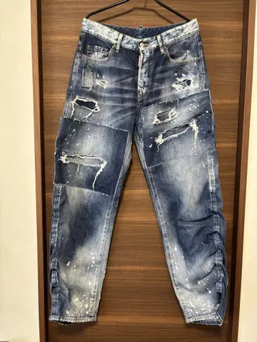 디스퀘어드2 레어 와이드 팬츠