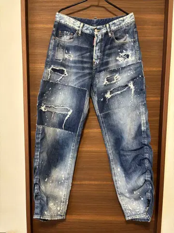 디스퀘어드2 레어 와이드 팬츠