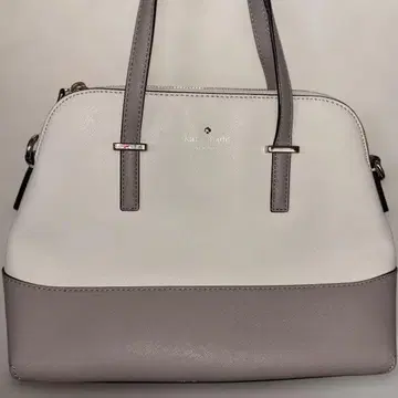 미사용 kate spade 핸드백 화이트/그레이 2way 숄더
