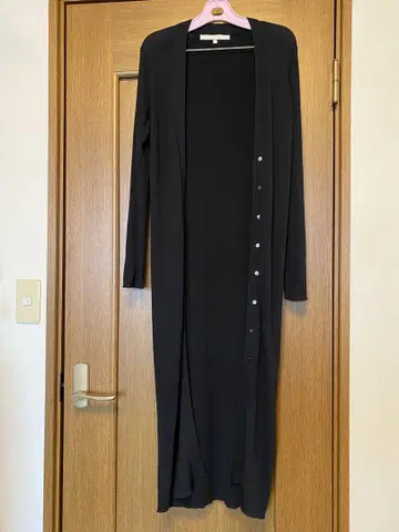 미사용품 자유구 롱 가디건