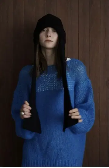 CLANE MUFFLER KNIT CAP