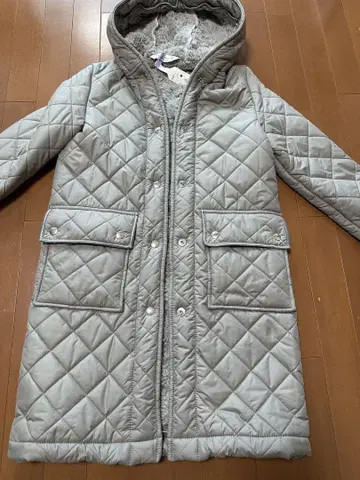 새상품급 매킨토시 MACKINTOSH 퀼팅 그레이