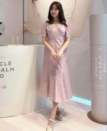herlipto Palermo Wrap-Effect Dress