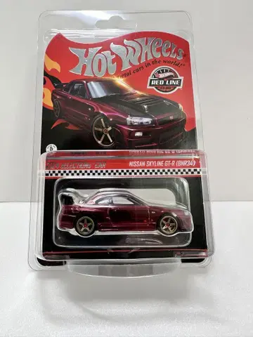 hotwheels RLC BNR34 스카이라인 레드라인 클럽 한정판