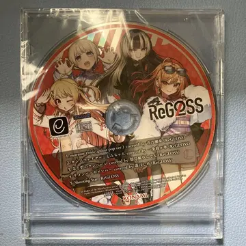 ReGLOSS BEMANI 프리미엄 굿즈 캠페인 콜라보 CD