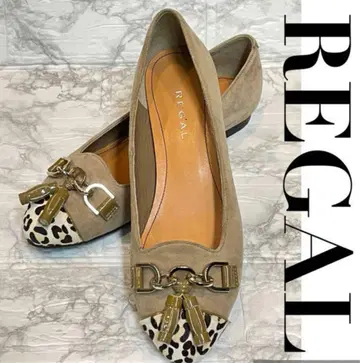 [ 미사용 ] REGAL 리걸 플랫슈즈