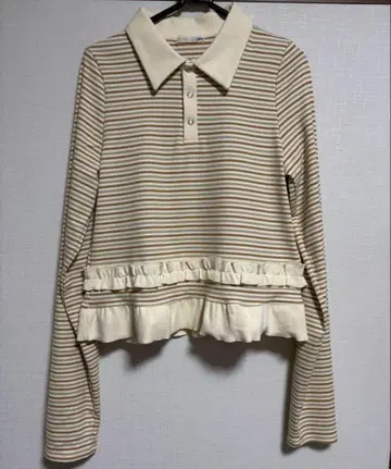 idem border frill polo shirts