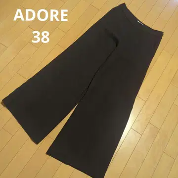 ADORE 센터 핀턱 와이드 팬츠