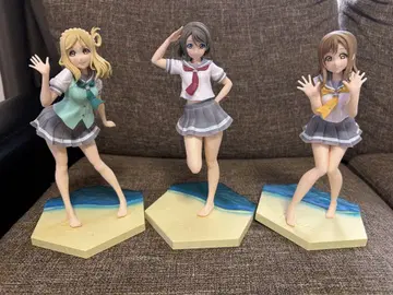러브 라이브 Aqours SPM 피규어 여름옷 바다 모래사장 3체 세트