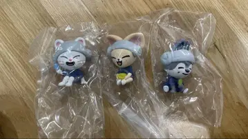 SKZOO 사우나 피규어 지니레트 폭시니 울프찬