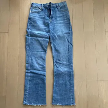 Arpege story 세미 플레어 데님