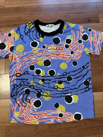 CARVEN 패턴 T셔츠 새상품급