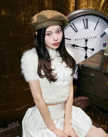 darich 팬시얀 니트탑 IVO