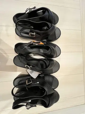 간호사 오피스용 샌들 블랙