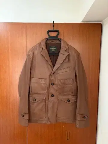 Engineered Garments 가죽 테일러드 자켓 S