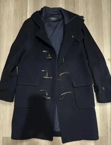 AUTHENTIC WEAR 네이비 더플 코트