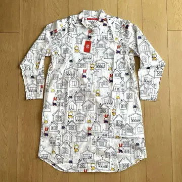 새상품 미피 그라니프 셔츠 원피스 프리 사이즈