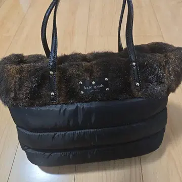 kate spade 퍼 토트백