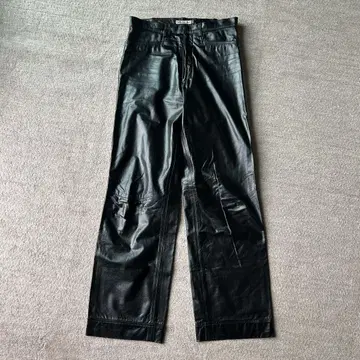 90s EMPORIO ARMANI 엠포리오 아르마니 와이드 가죽 팬츠