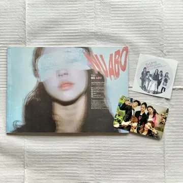 f(x) NU ABO 한국반 CD 트레이딩 카드 포함