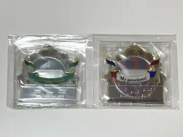 후쿠야 나이트 원더랜드 캔뱃지 스탠드 그린 레드 x 블루