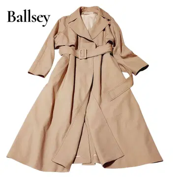 [ BALLSEY ] 울 개버딘 가운 코트
