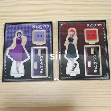 [레제&마키마] 체인소 맨 시부야 TSUTAYA 아크릴 스탠드