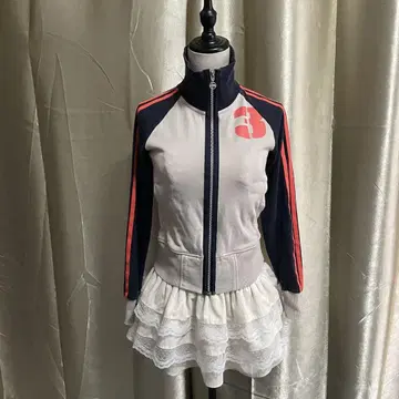 adidas 트랙 자켓 백 빅 로고 y2k archive