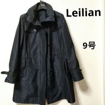 레리안 Leilian 트렌치코트 네이비 9호 새상품급