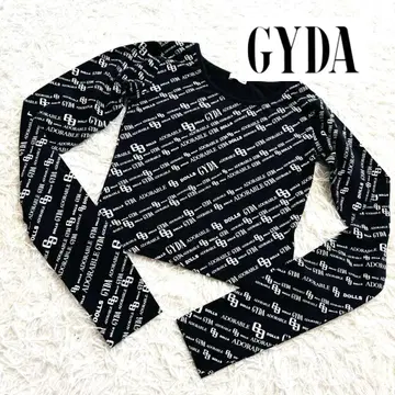 GYDA 제이다 GYDA MONOGRAM PATTERN 상의 블랙