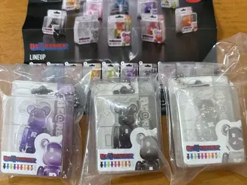 BE@RBRICK 베어브릭 패키지 참 컬렉션 2, 3색 세트