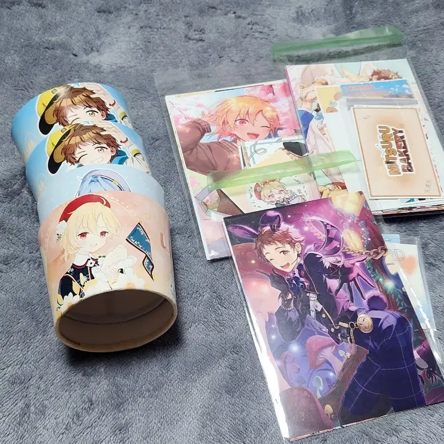 Ensemble Stars Mitsuru Nazuna Hajime Birthday Cafe Pre-order Cup Holder