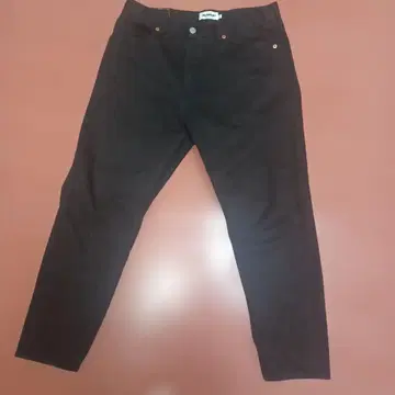 X LARGE 데님 팬츠 블랙 32