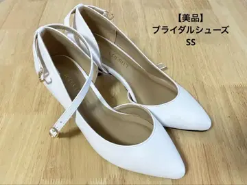 브라이덜 신발 화이트 새상품급