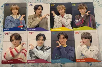 덤 포함 Hey! Say! JUMP H 솔로 카드 그림체1 8장