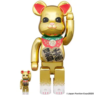 BE@RBRICK 골드 마네키네코