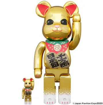 귀중 BE@RBRICK 일본관 마네키네코 100% & 400%