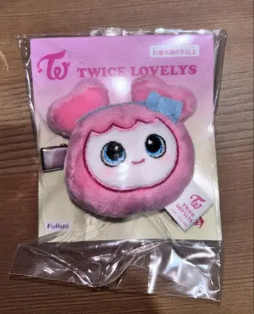 TWICE LOVERYS 봉제 인형 헤어핀 모모 모브리 GIGO