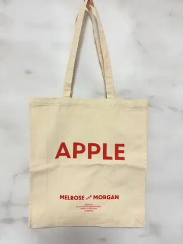 멜로즈 앤 모건 토트백 APPLE TOTE BAG