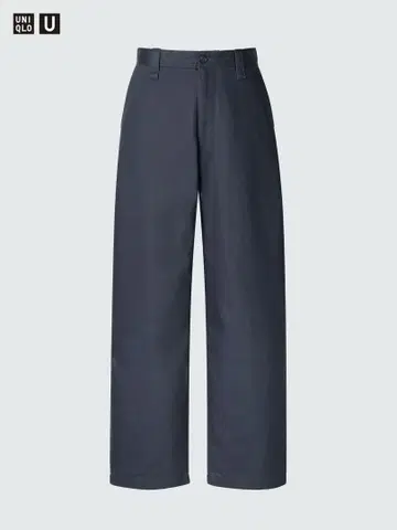UNIQLO U 와이드핏 치노 그레이 82