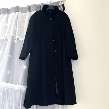 PRETAMAISON 롱 코트 블랙 L