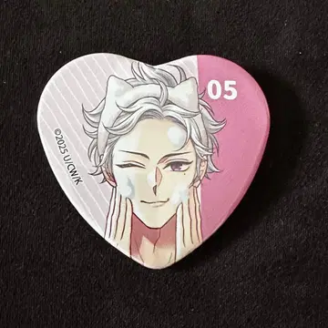 브라콘 스이파라 츠바키 하트 캔뱃지 BROTHERS CONFLICT