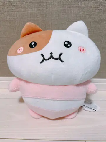 모치냐미 BIG 봉제 인형 핑크 파자마