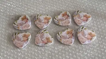 nu 카니발 카니 하트 캔뱃지 양귀비