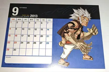 페어리 테일 엘프만 달력 카드 2013