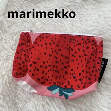 marimekko 마리메꼬 만시카 볼레토 딸기 산 파우치 레어