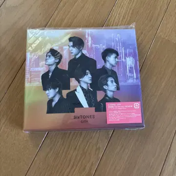 SixTONES CITY 초회 한정판 미개봉