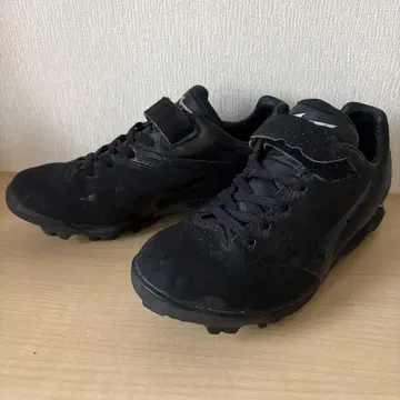 미즈노 블랙 야구 스파이크 21cm