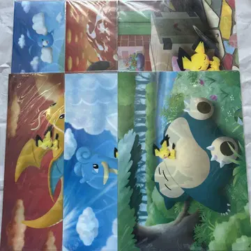 포켓몬 웅크린 기라미 피츄 클리어 파일