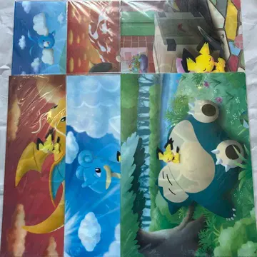 포켓몬 웅크린 기라미 피츄 클리어 파일